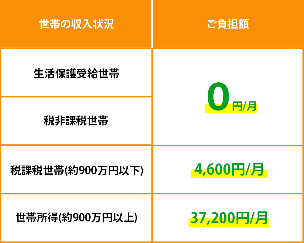 負担上限金額